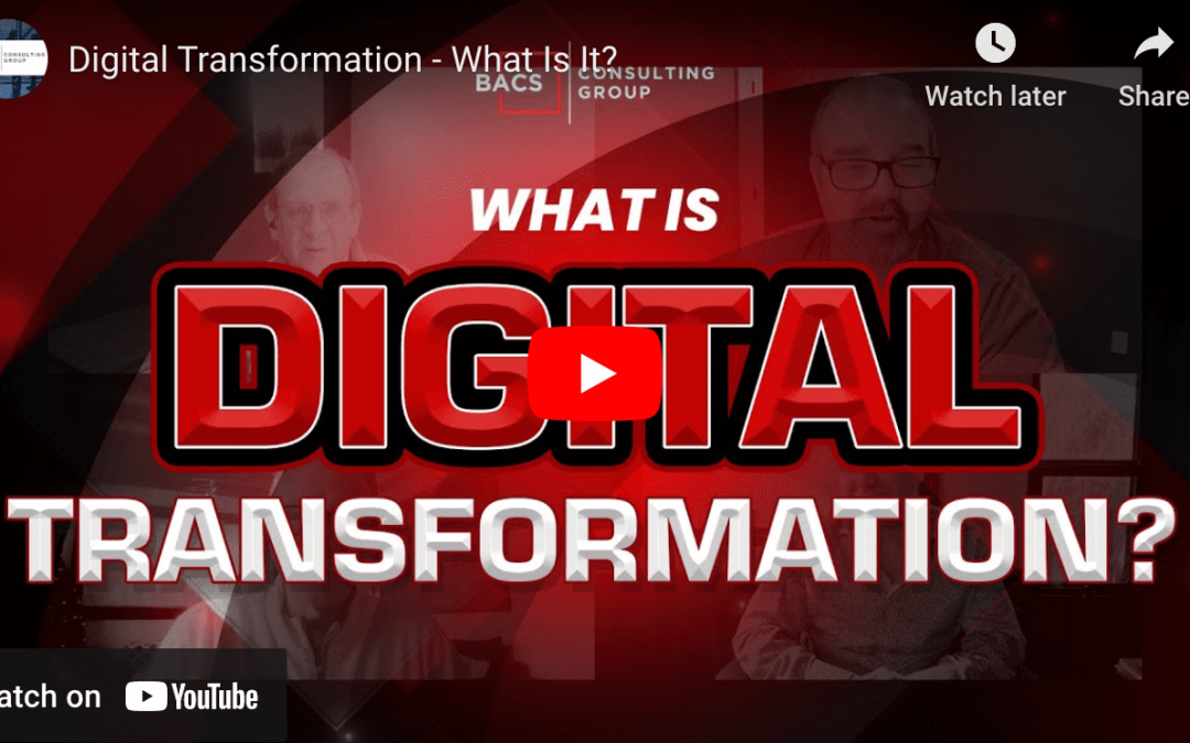 What Is Digital Transformation?
