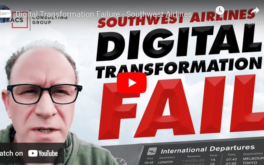 Southwest Airlines Digital Transformation Fail