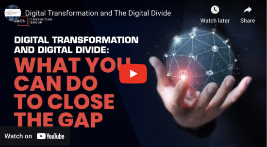 Digital Transformation and the Digital Divide
