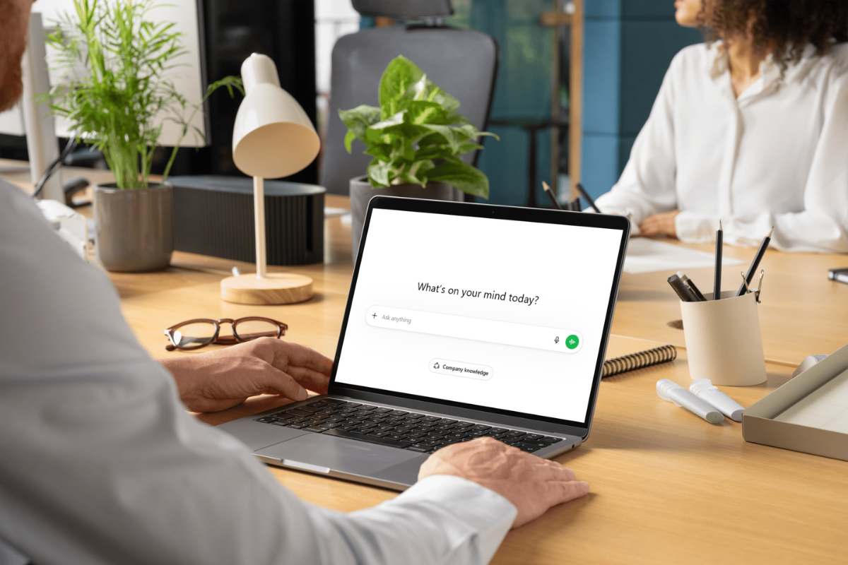 ChatGPT consulting helping a business professional use AI for workflow automation and productivity