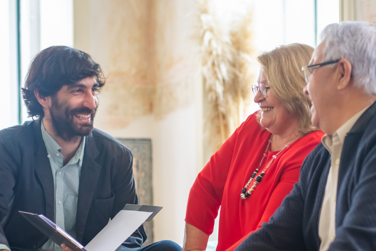 AI consulting team building client relationships and delivering business-focused solutions